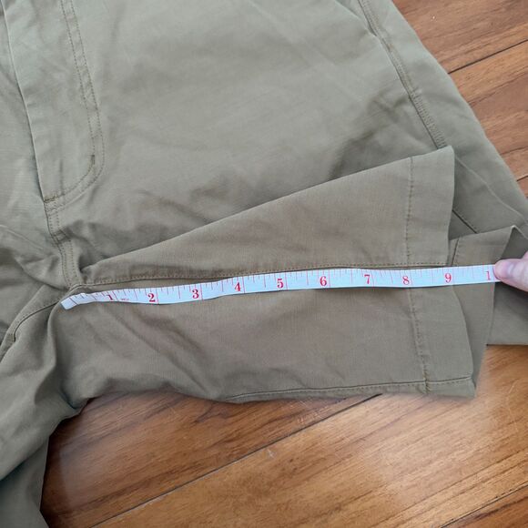 Men Lululemon Warpstreme Commission Classic 9" in Khaki Beige Tan Size 32 - Picture 5 of 8